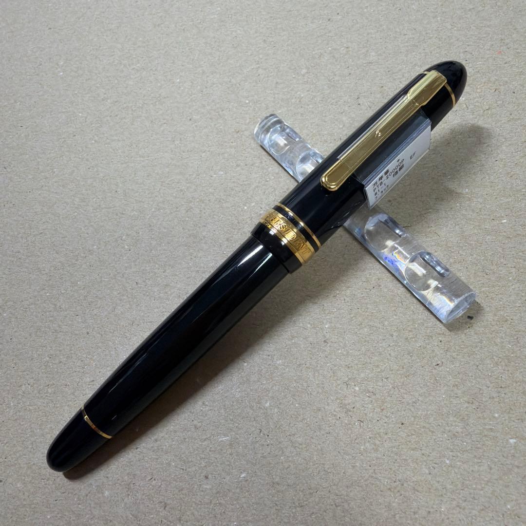 新品 プラチナ 万年筆 プレジデント 18k EF PTB-25000PR