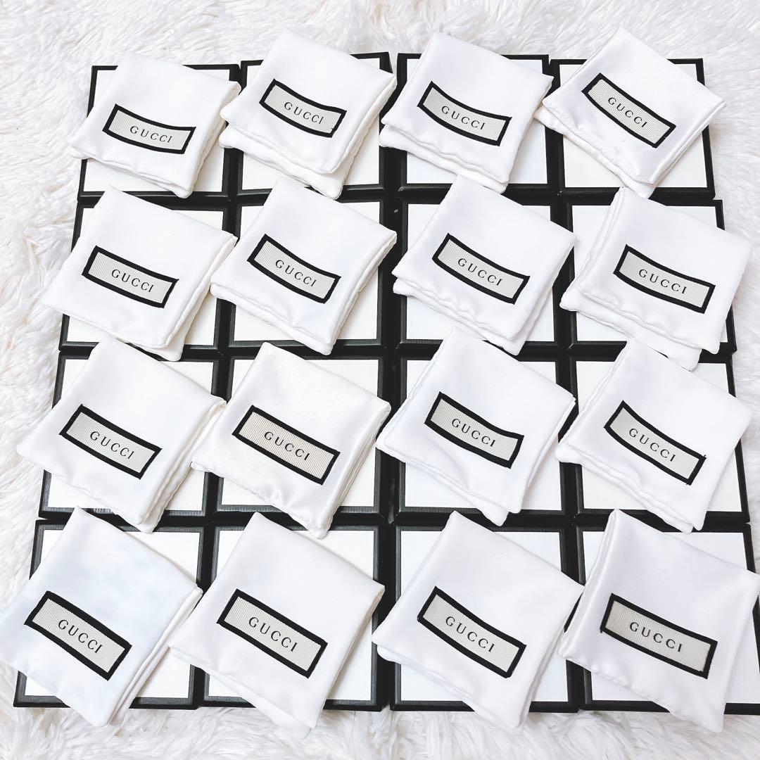 【空箱のみ】グッチ GUCCI アクセサリー入れ ケース 保存袋16個セット 2