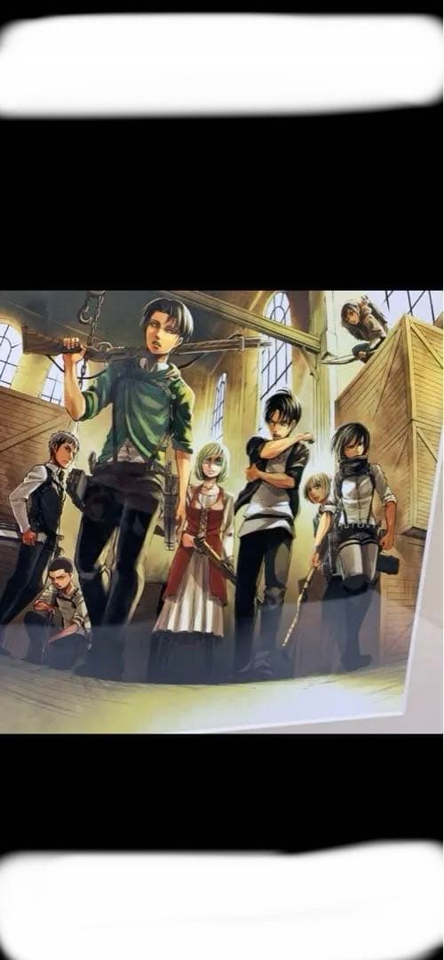 T*g様 進撃の巨人　複製原画　原画展限定