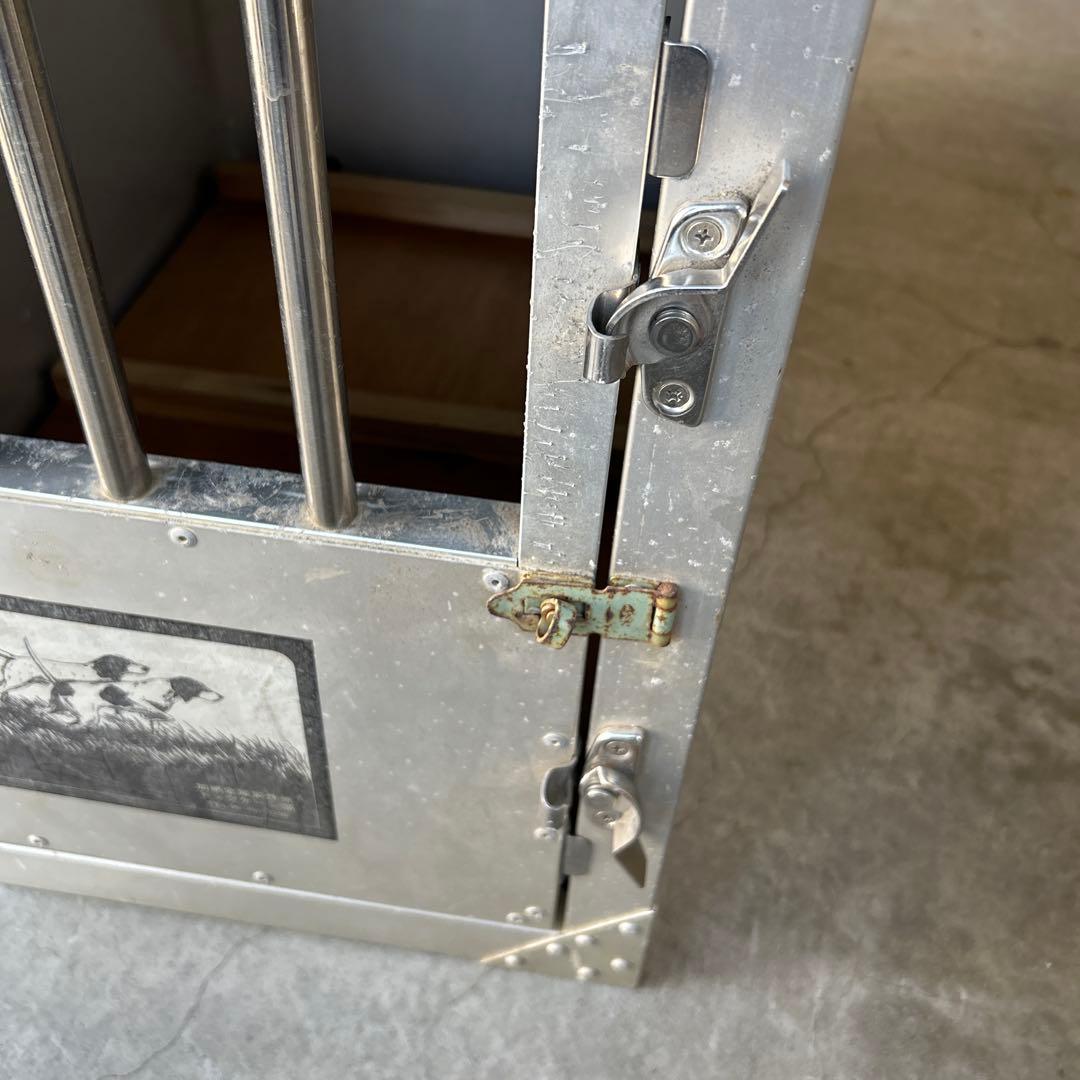 軽量アルミ製 ペットゲージ 犬小屋 ケージ 屋内外対応