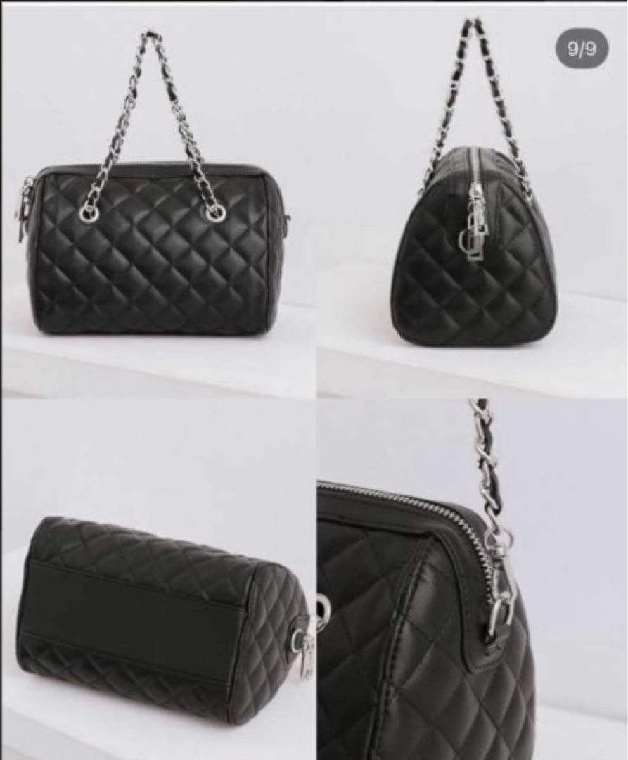 Darich キルティングミニボストンバッグ ノベルティー