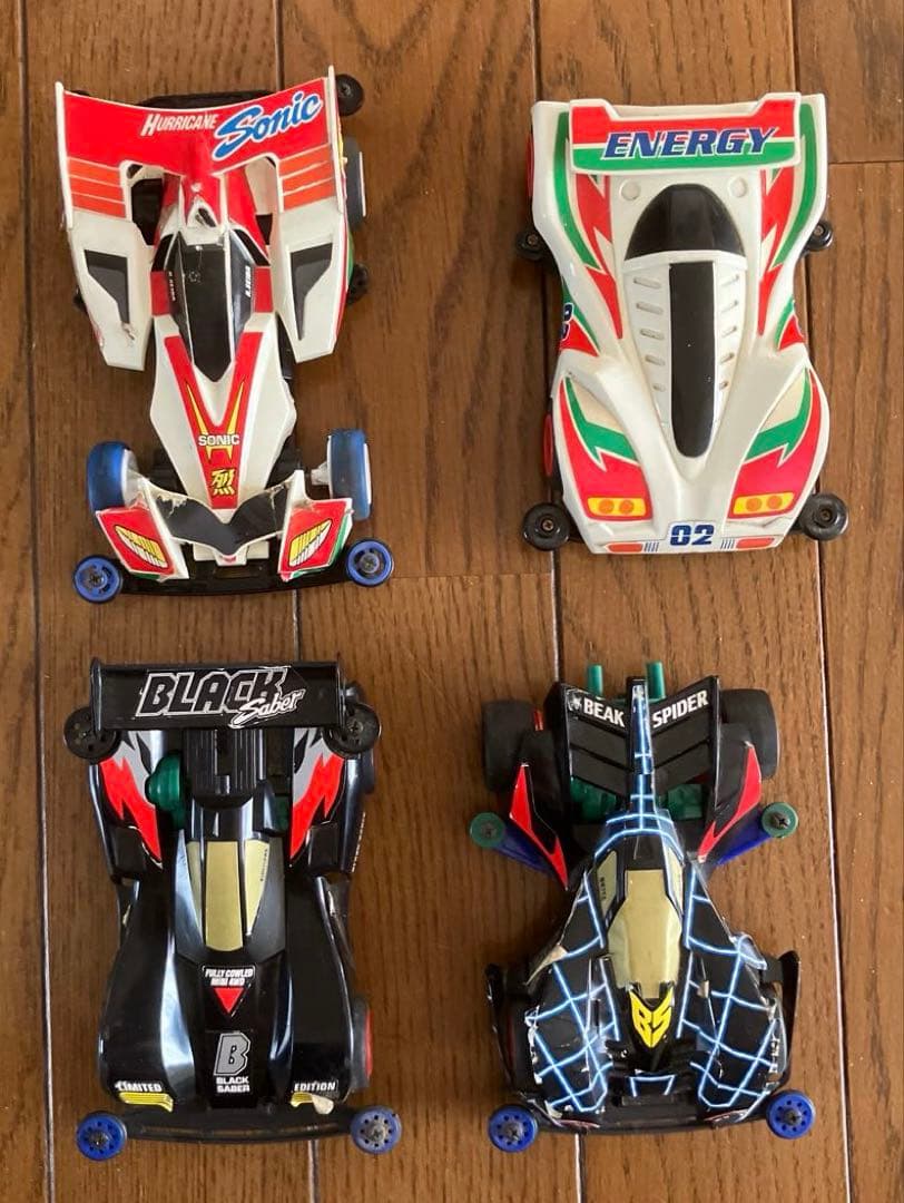 ジャンク品　当時品ミニ四駆まとめ売りセット