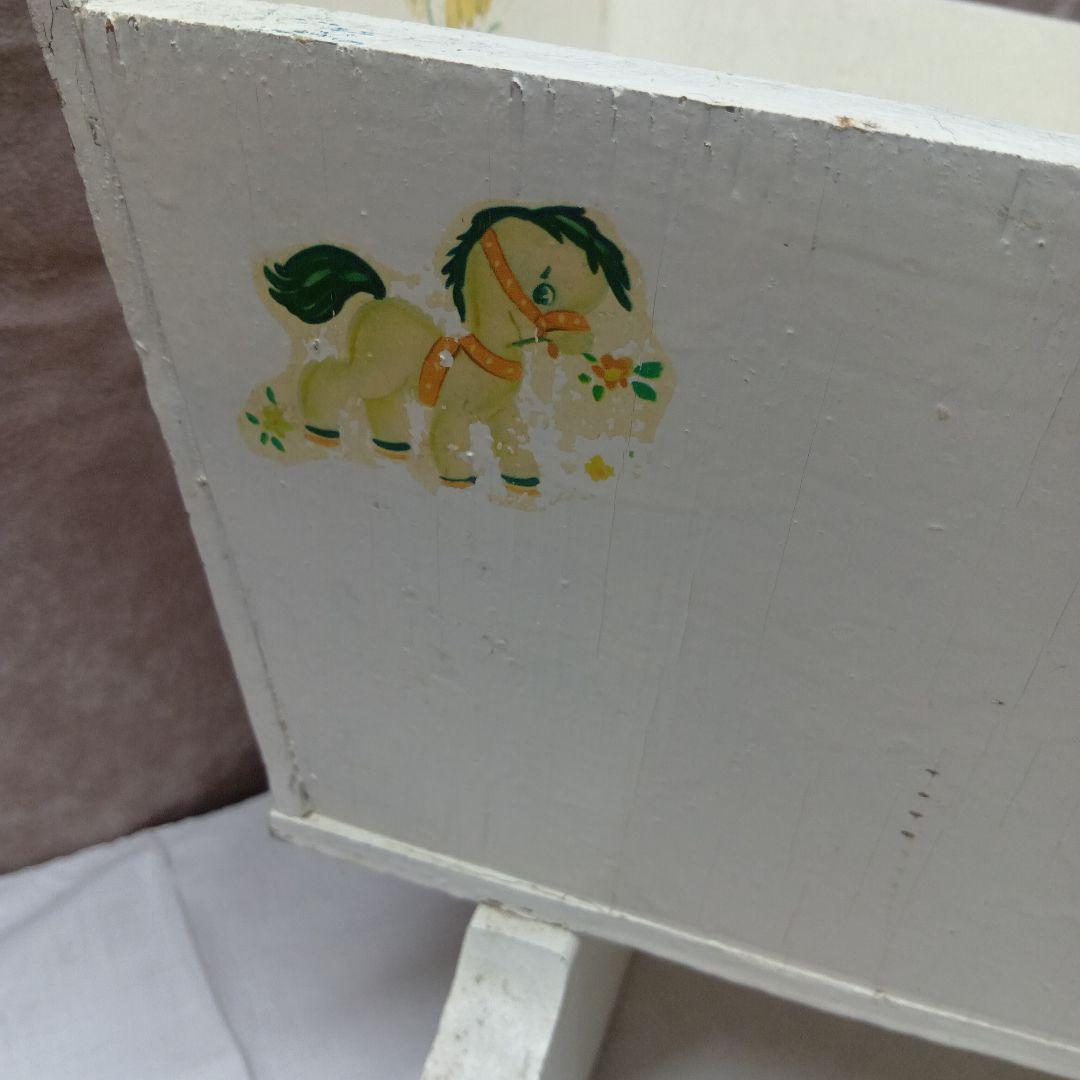 ♥ホワイトの可愛いヴィンテージ揺りかご♥