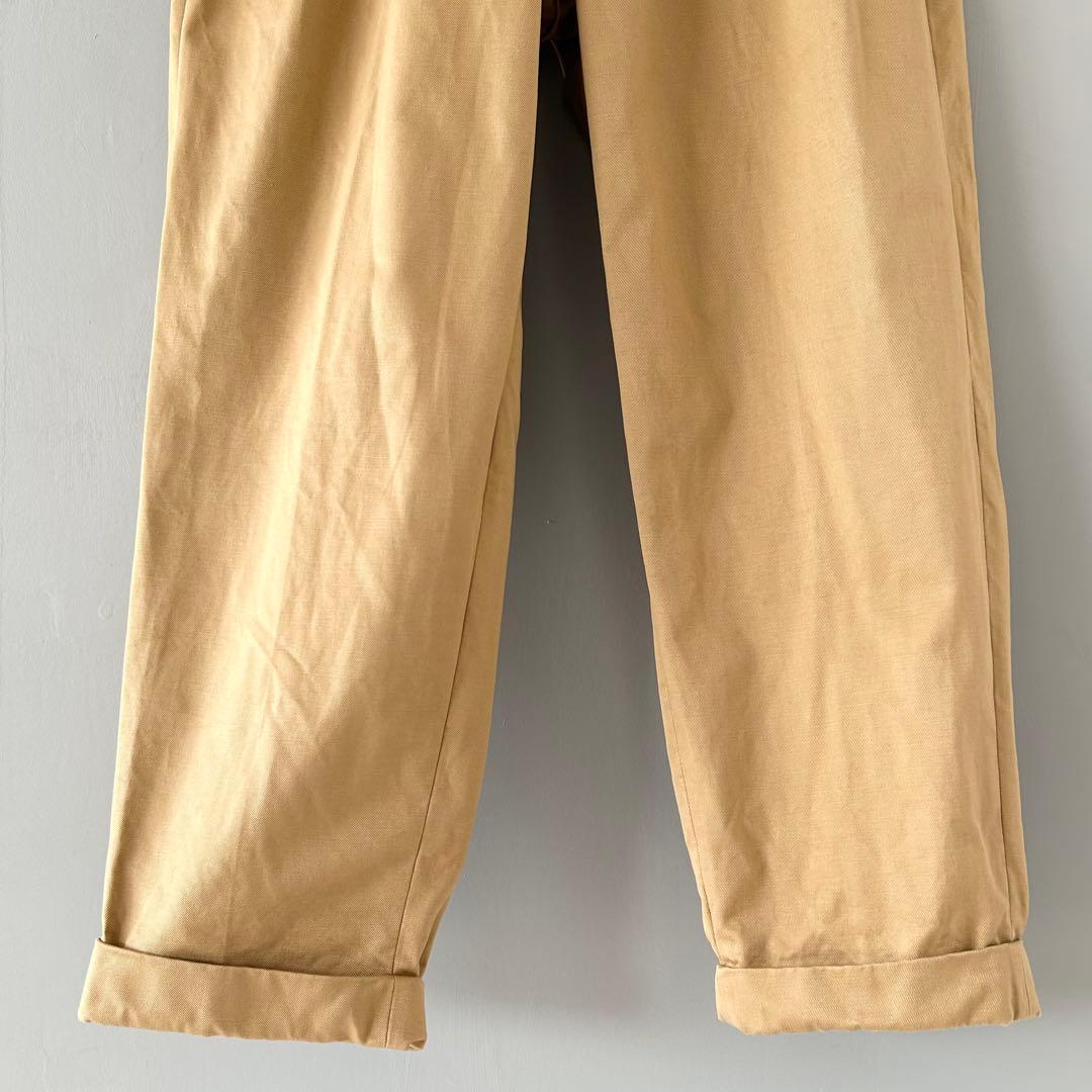 SCYE サイ　2タックテーパードチノトラウザーパンツ36