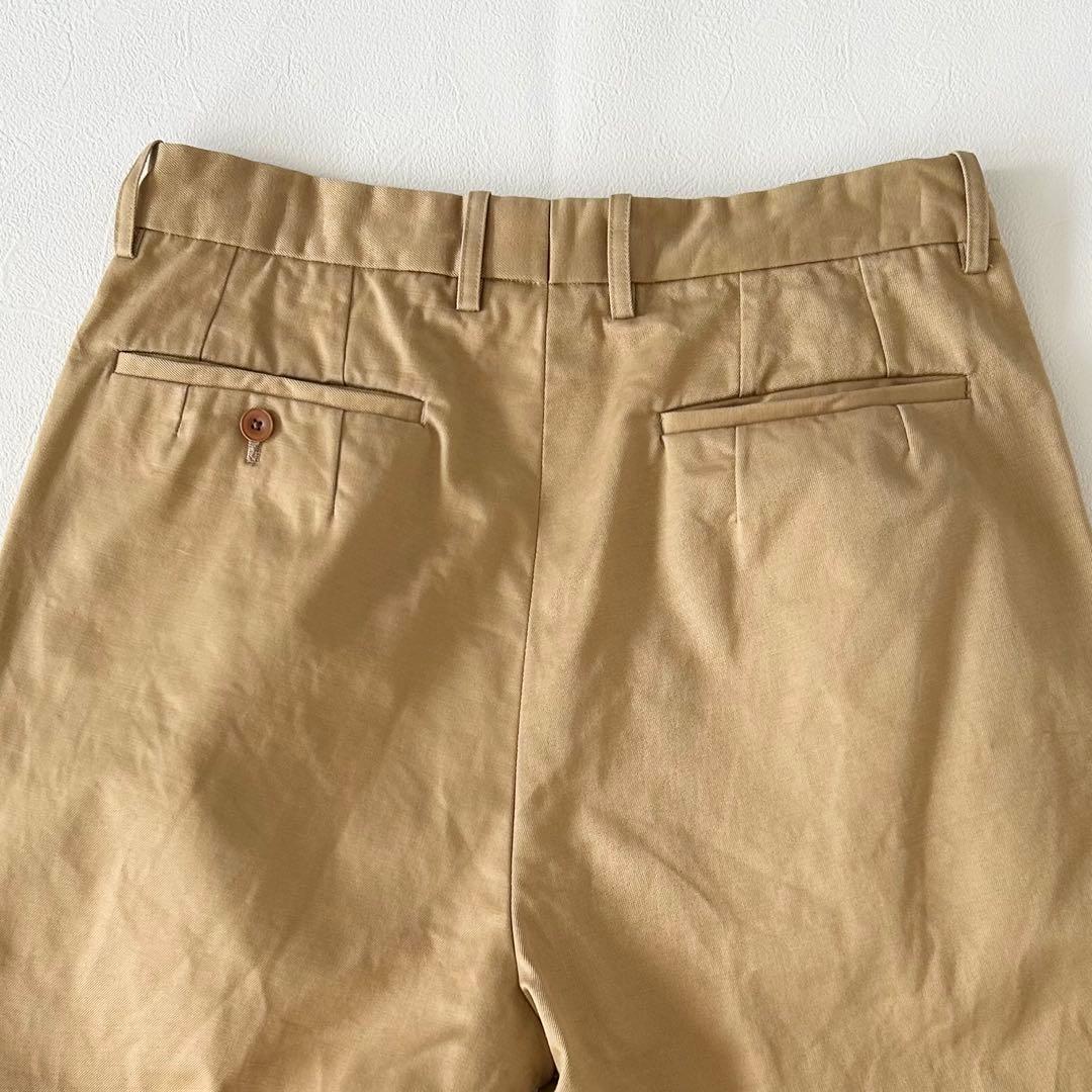 SCYE サイ　2タックテーパードチノトラウザーパンツ36