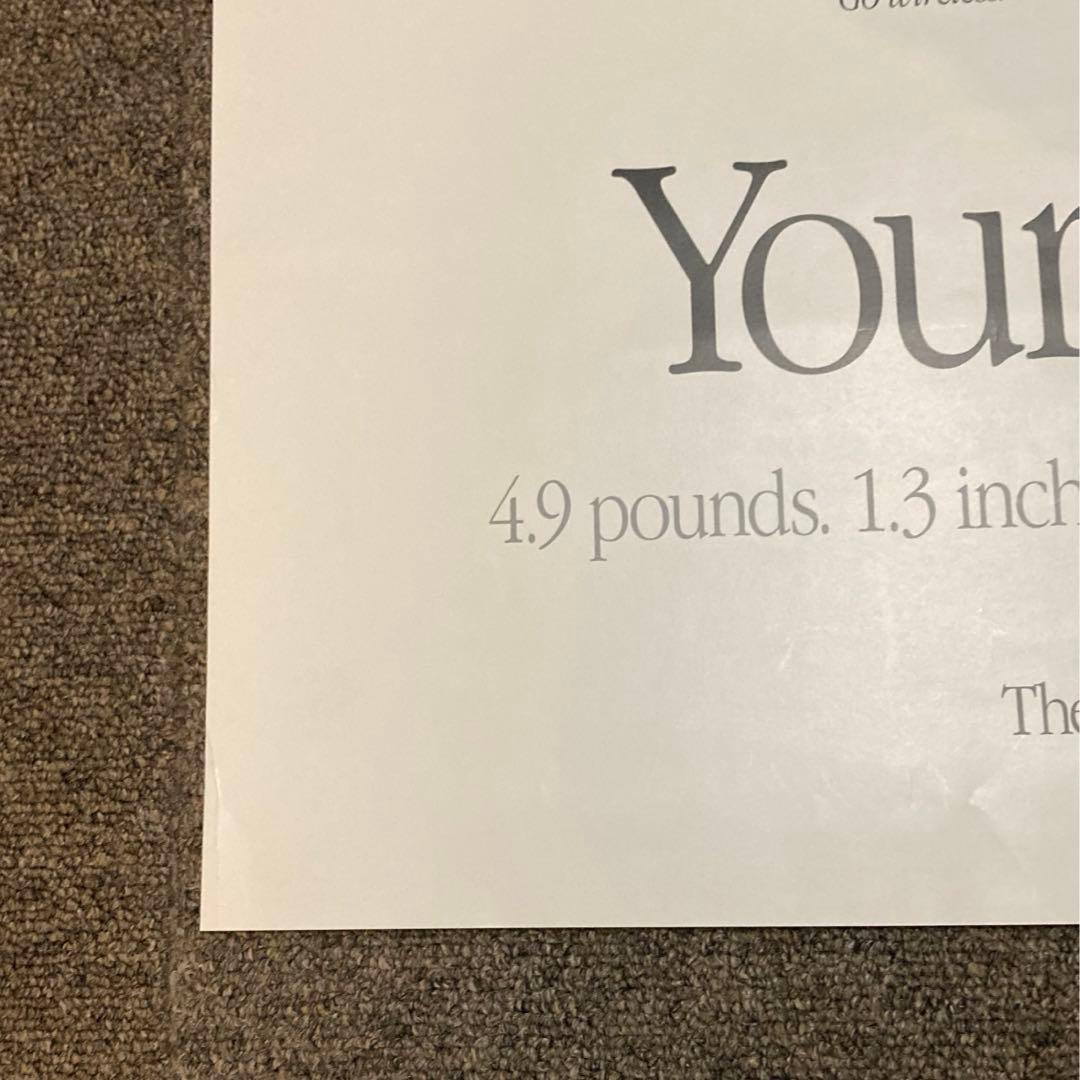 【apple】 2001年製　当時物　ポスター　iBook