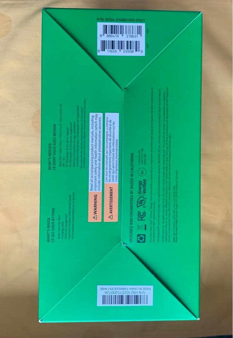 RASER Kaira for XBOX ワイヤレスヘッドセット 新品