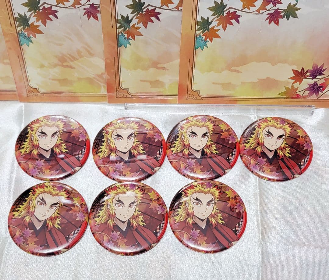 煉獄杏寿郎　缶バッジ　京まふ　鬼滅の刃　2021年