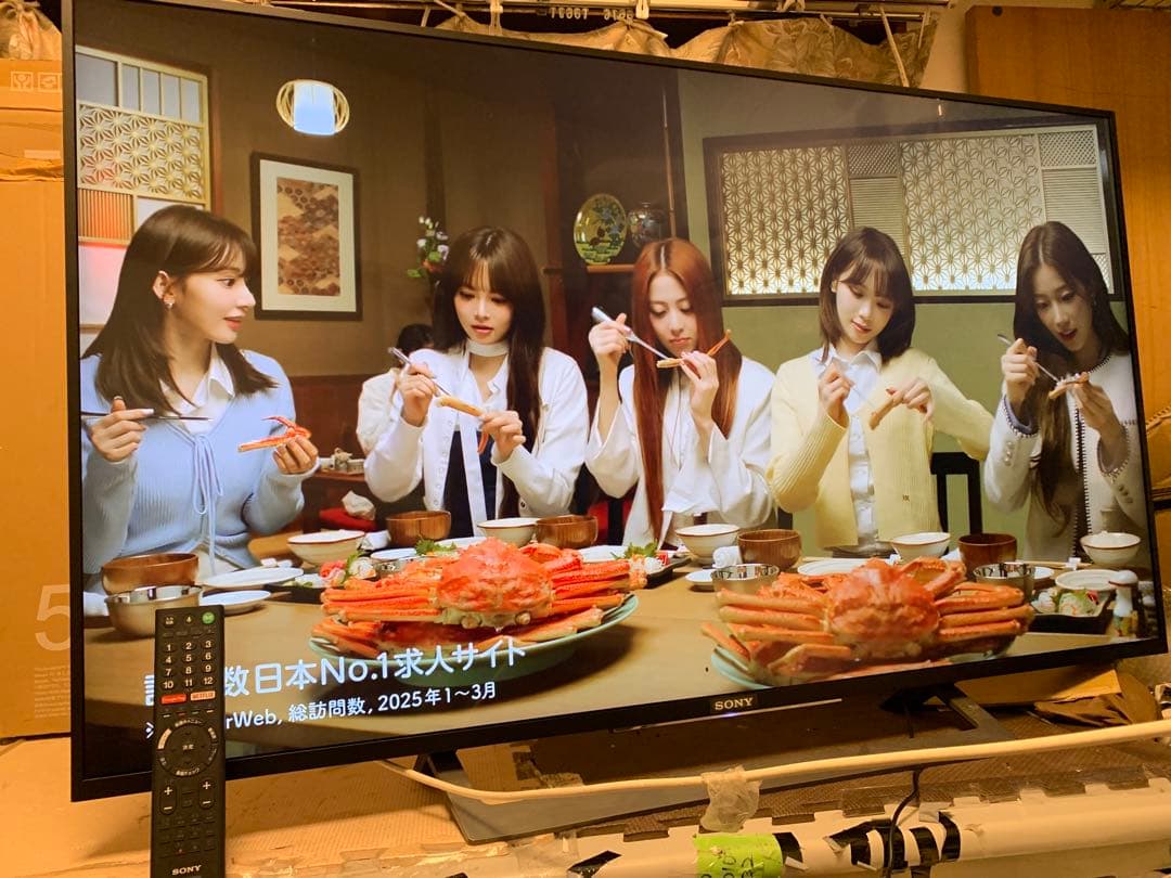 ソニー 49V型 液晶 テレビ ブラビア KJ-49X8300D