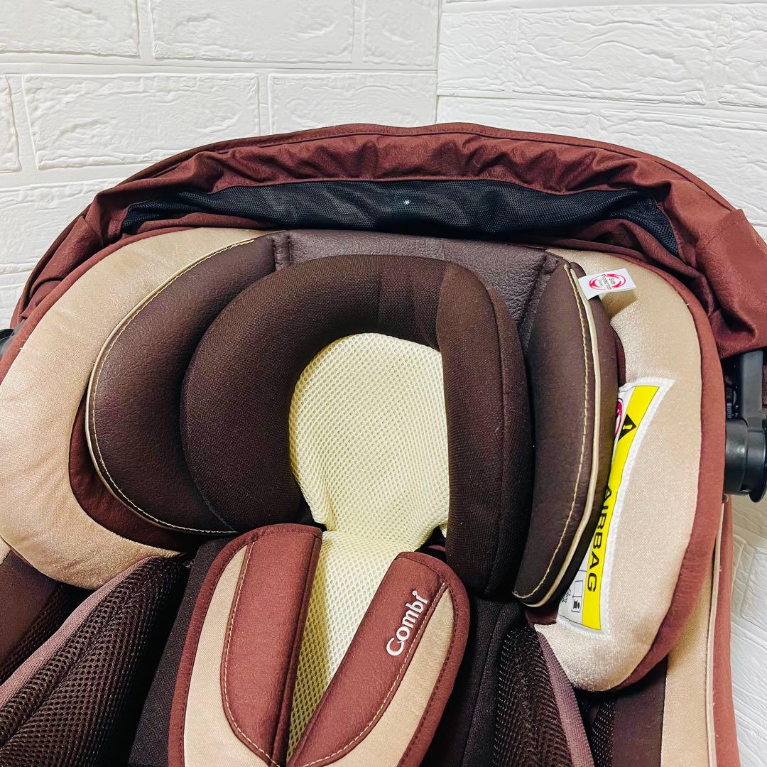 コンビ☆ネルームisofixエッグショック☆チャイルドシート☆極美品☆ブラウン☆