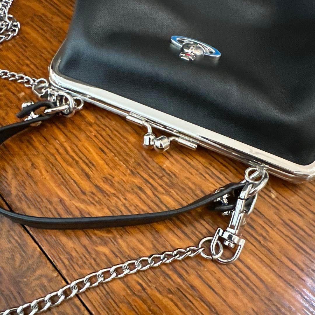 ヴィヴィアンウエストウッド　がま口Emmaショルダーバッグ