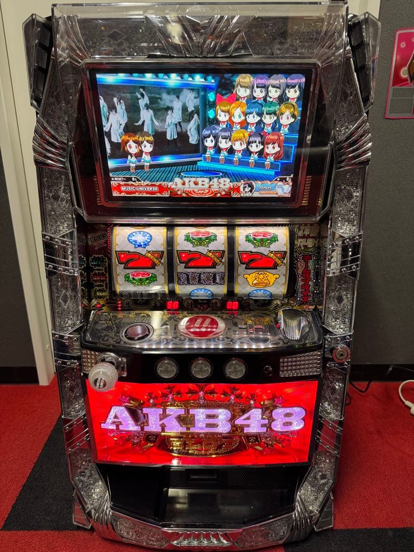 パチスロ 実機 AKB48 不要機付
