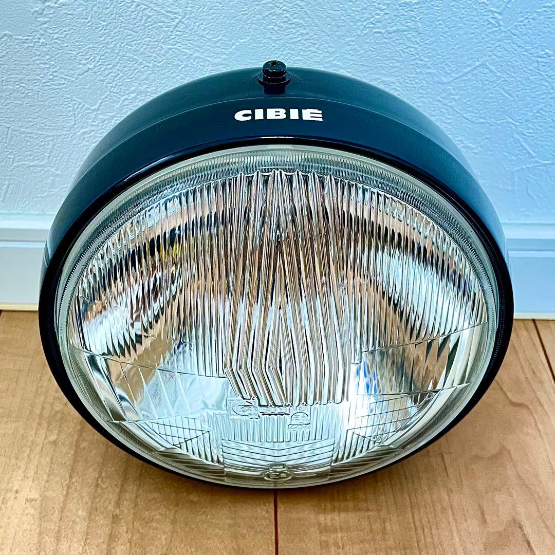 CIBIE シビエ モト 180φ ヘッドライト 当時物 GS400 他