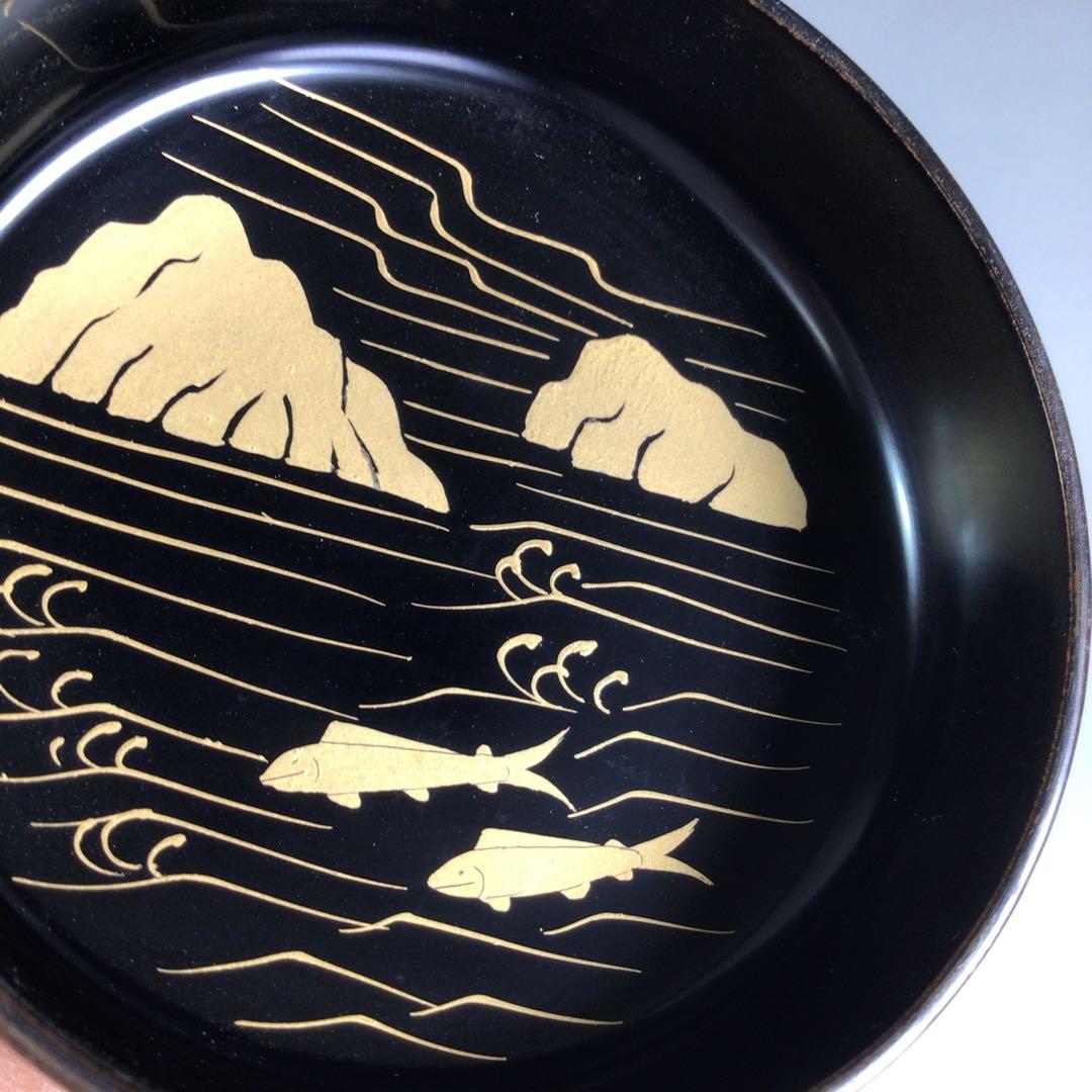 Ｒ３５９　棗　『中村宗悦作』『淡々斎好写』『桜蒔絵』『大堰川棗』　共箱　茶道具