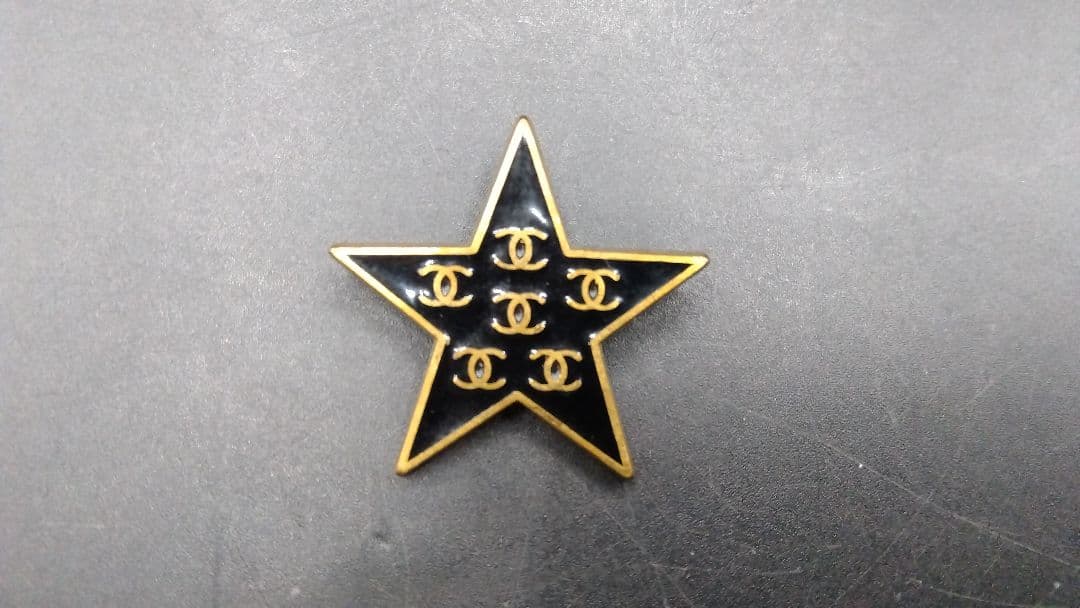 CHANEL ブローチ スター ココマーク