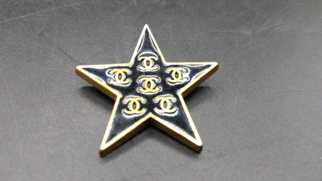 CHANEL ブローチ スター ココマーク
