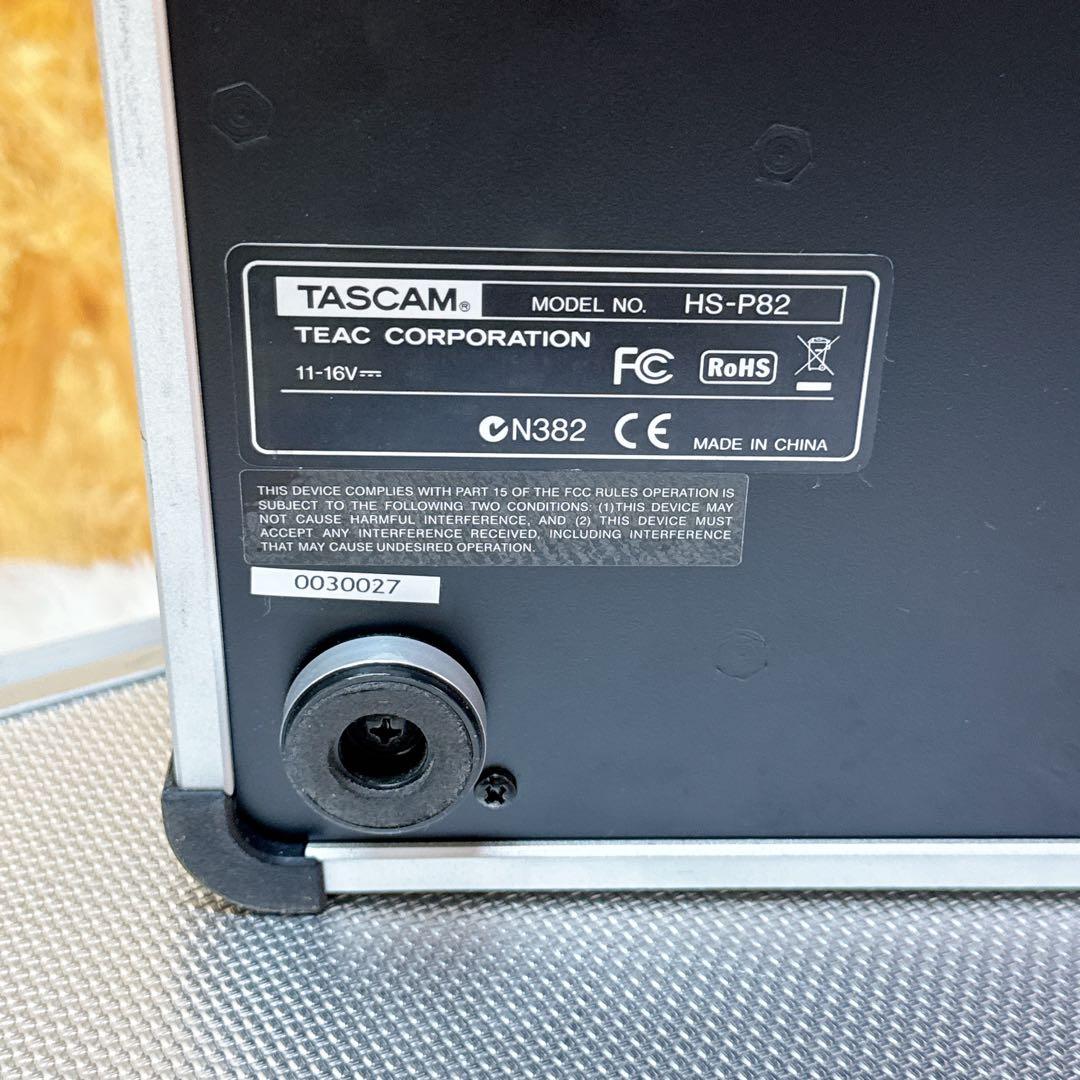 TASCAM HS-P82N マルチフィールドレコーダー MTR マルチトラック