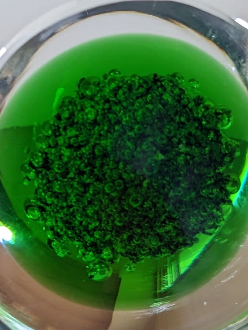 ♦ヴィンテージ物 チェコスロバキア ガラス工芸 ペーパーウェイト 置物 骨董品