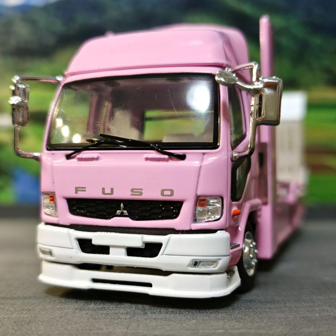 1/64 GCD 三菱ふそう ファイター ダブルレベルトランスポーター