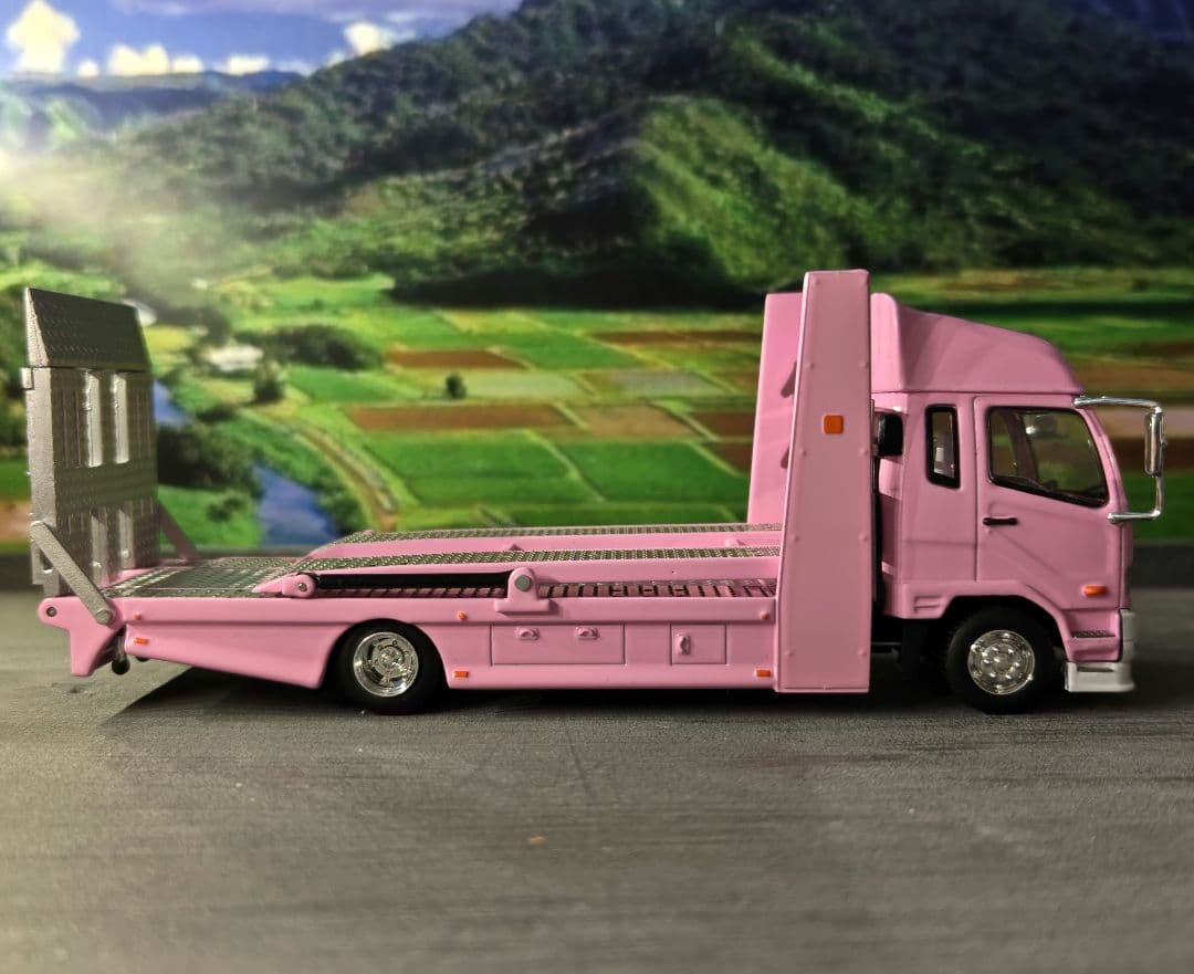 1/64 GCD 三菱ふそう ファイター ダブルレベルトランスポーター