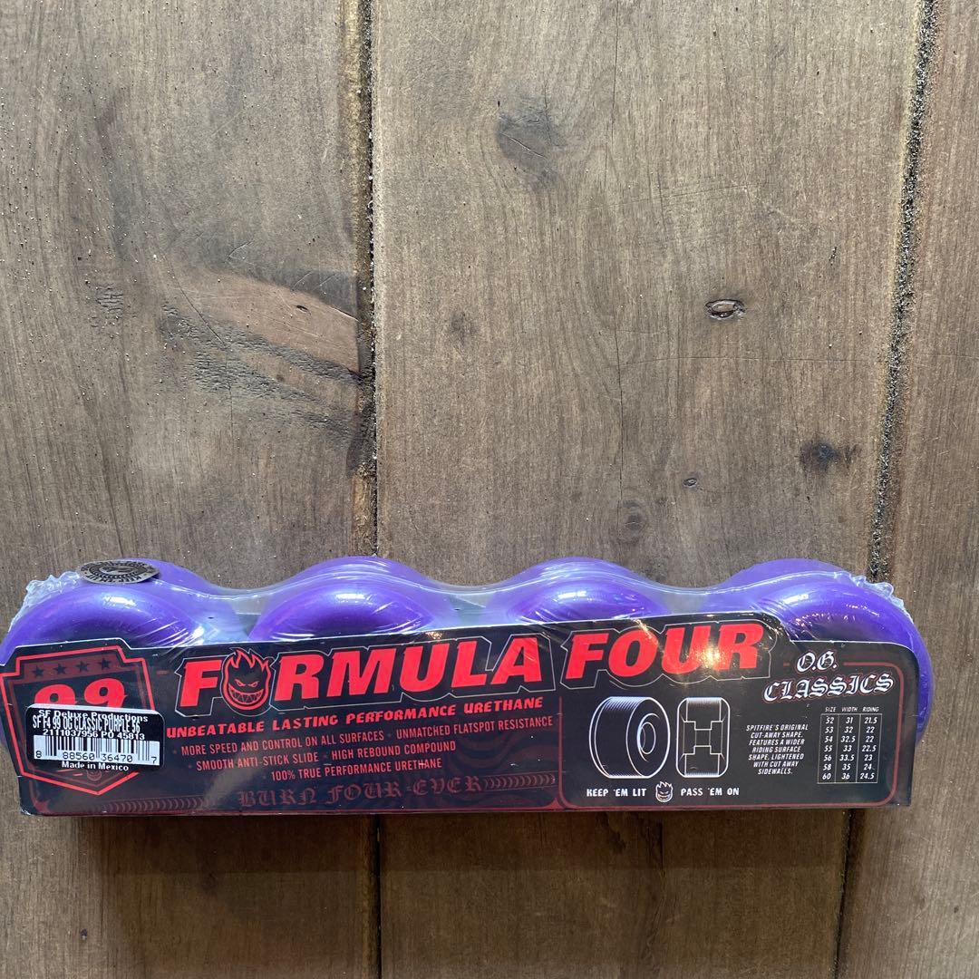 SPITFIRE フォーマル4 O.G. CLASSICS パープル 56mm