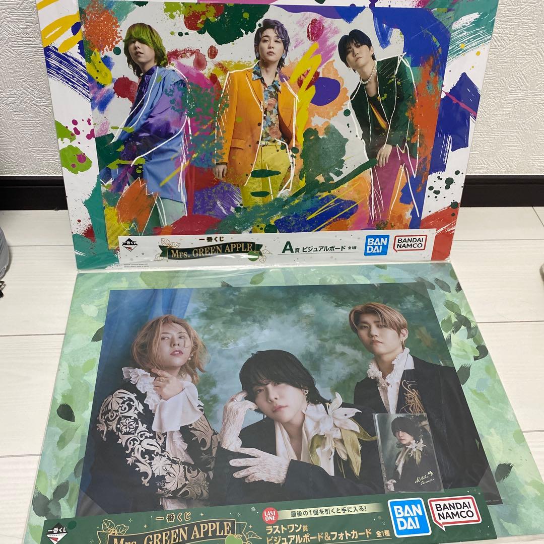 ミセス　一番くじ　第一弾　ラストワン　A賞　ビジュアルボード　フォトカード