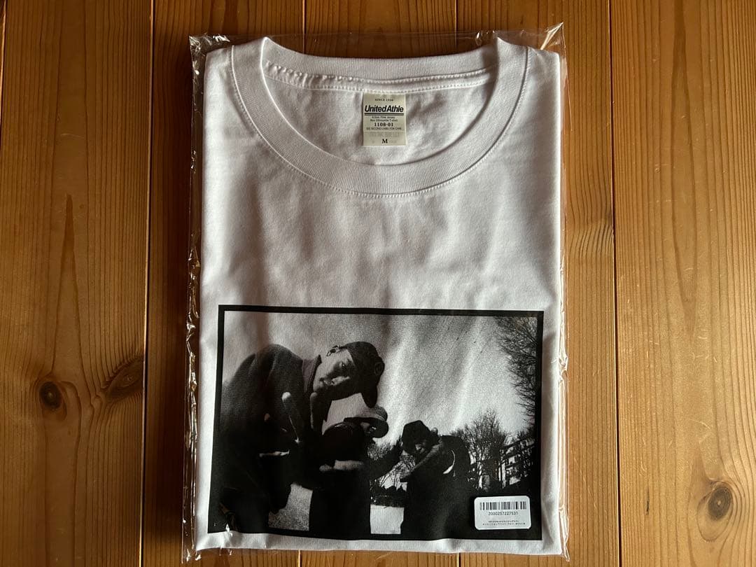 スチャダラパー フォト Ｔシャツ 白色 Ｍサイズ