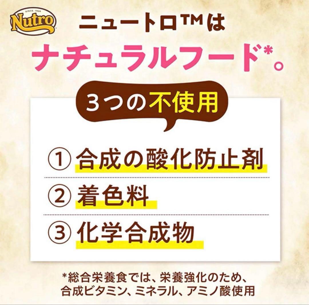 Nutro 室内猫用 ドライフード 3kg×4袋