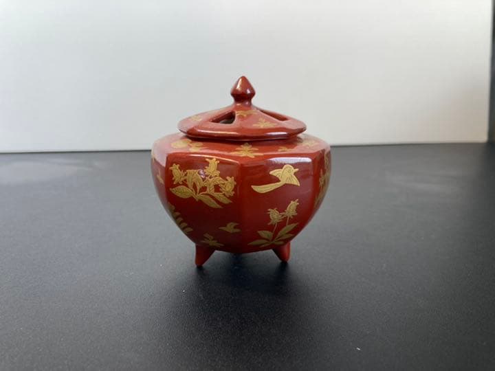 ⭕️希少！　香炉　金彩　中国　骨董品　中国美術　古美術品