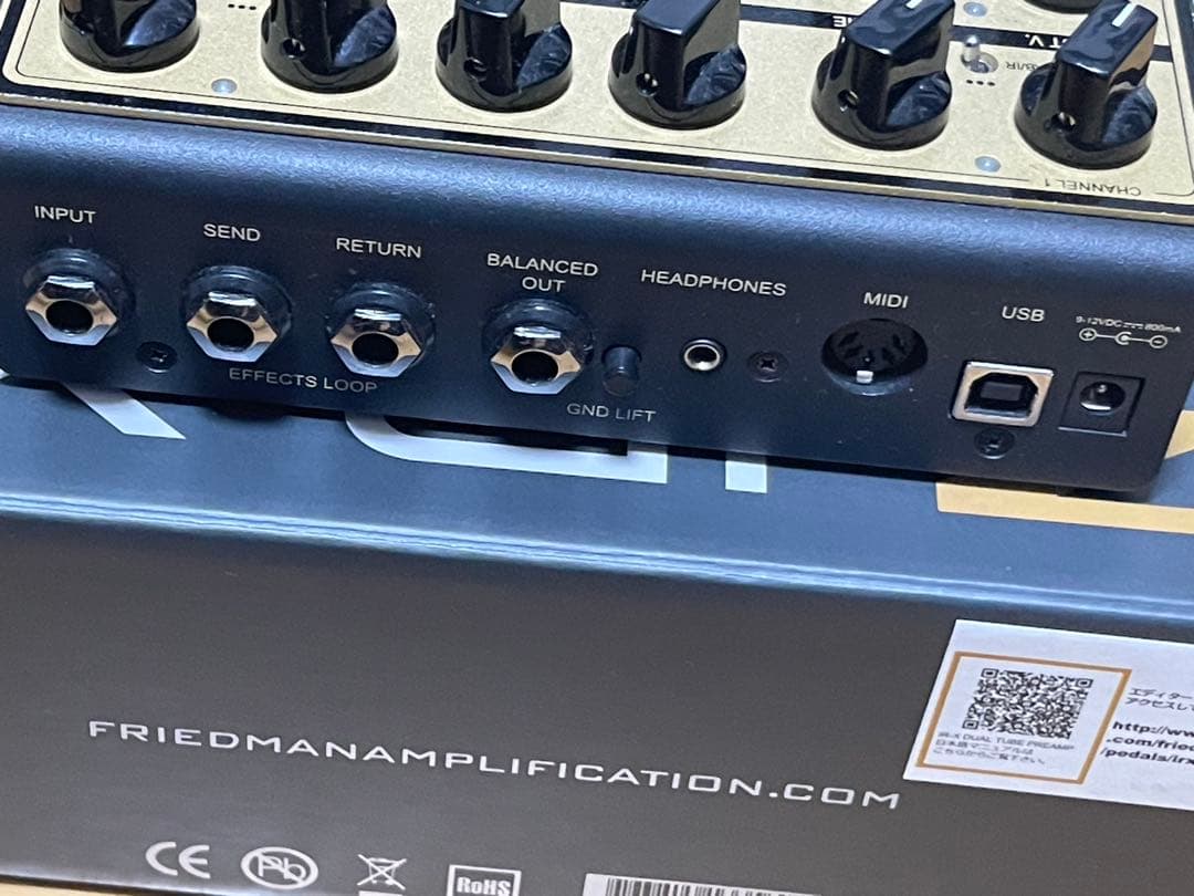 Friedman IR-X プリアンプ フリードマン