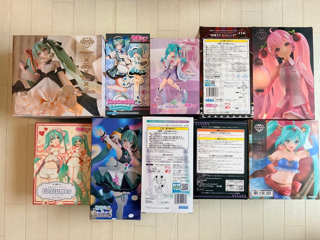 初音ミク フィギュア 11体セット　未開封　02