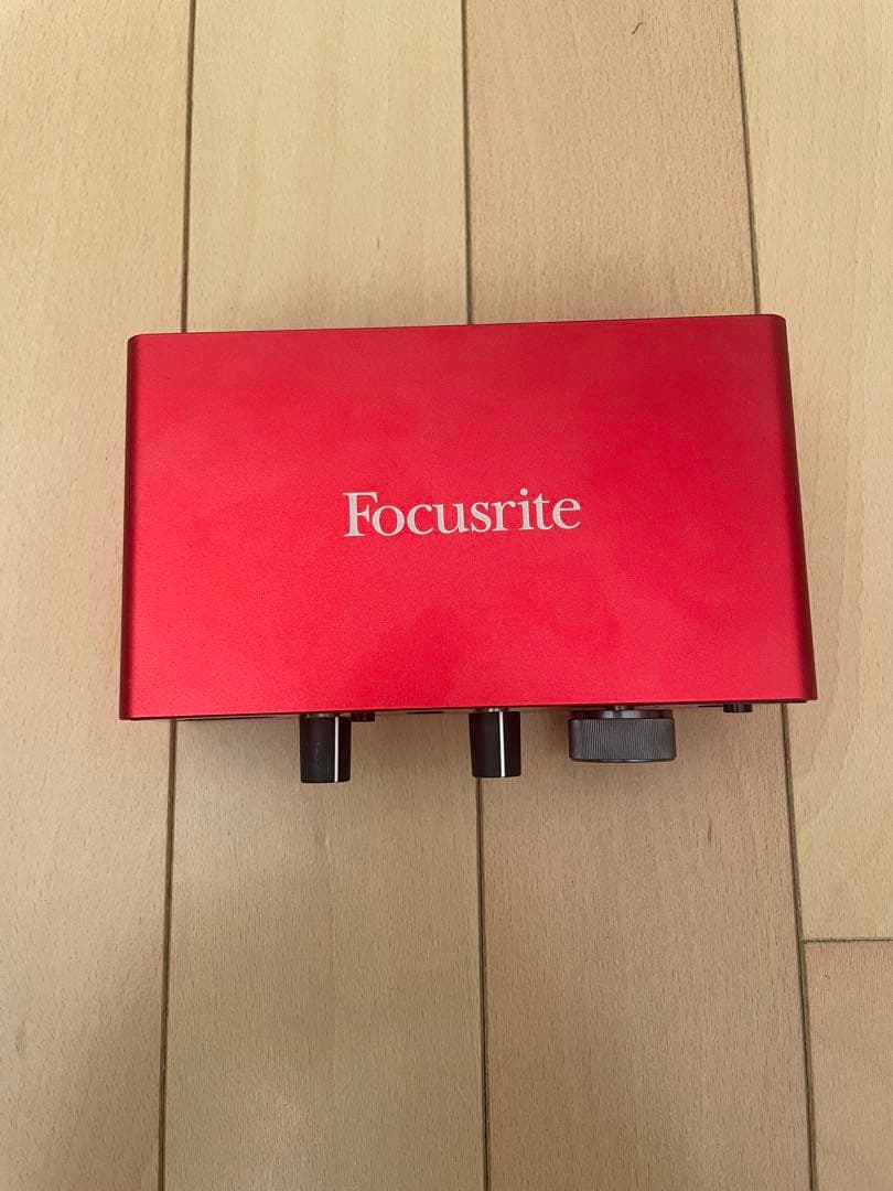 focusrite scarlett solo オーディオインターフェイス
