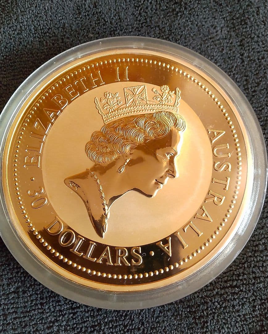 オーストラリアン・クーカバラ 1キロ 銀貨 1995年