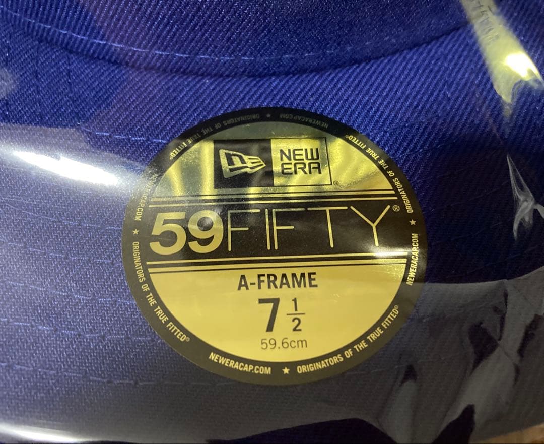 CHALLENGER チャレンジャー　NEW ERA 7 1/2 ネイビー