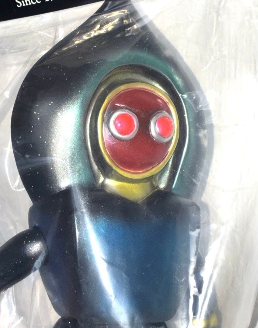 マーミット フラットウッズ モンスター ソフビ クリア 金ラメ