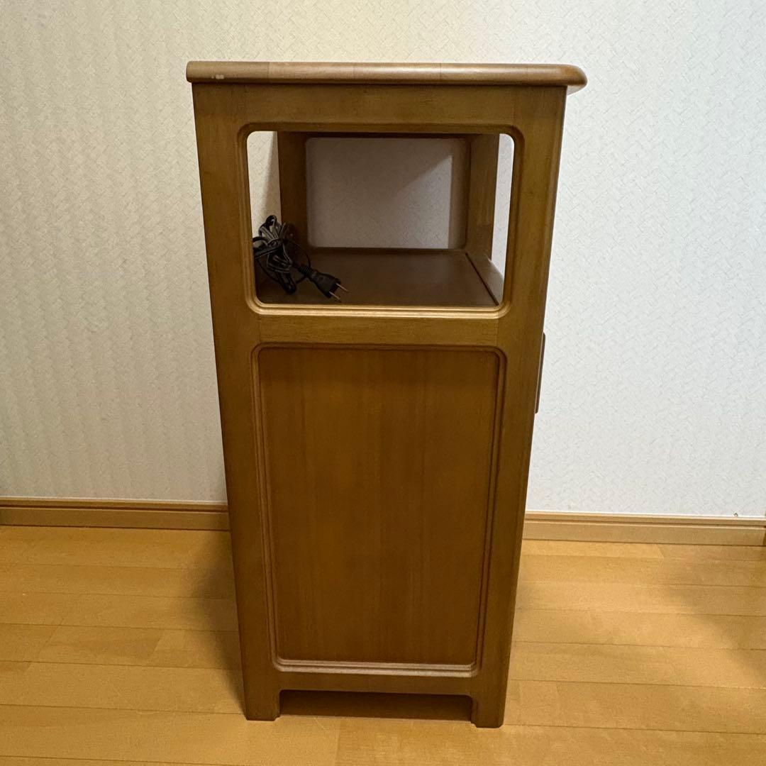 karimoku カリモク 家具 電話台 花台 飾り棚 高級家具 レンジ台