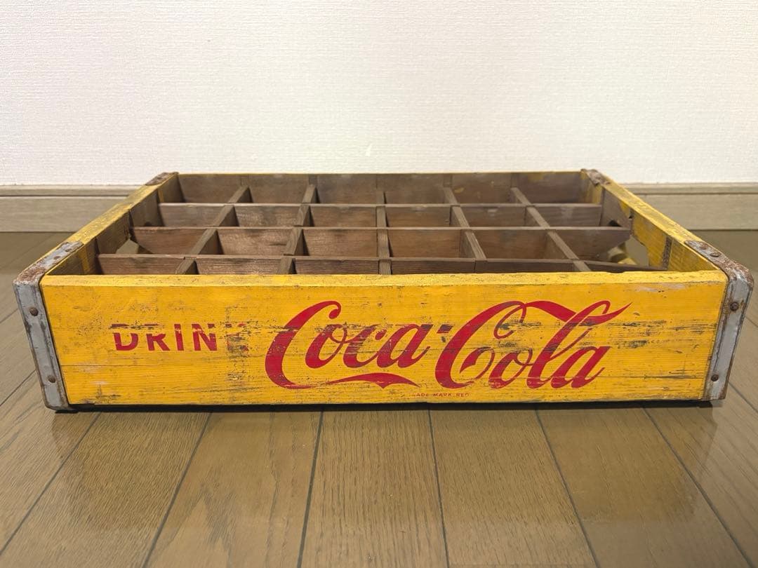 コカ・コーラ 木箱 ビンケース ヴィンテージ アンティーク Coca-Cola