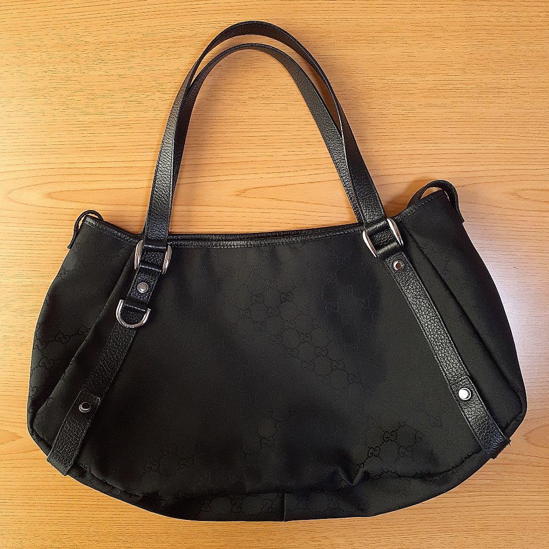 GUCCI★黒トートバッグ★ショルダーバッグ★軽量