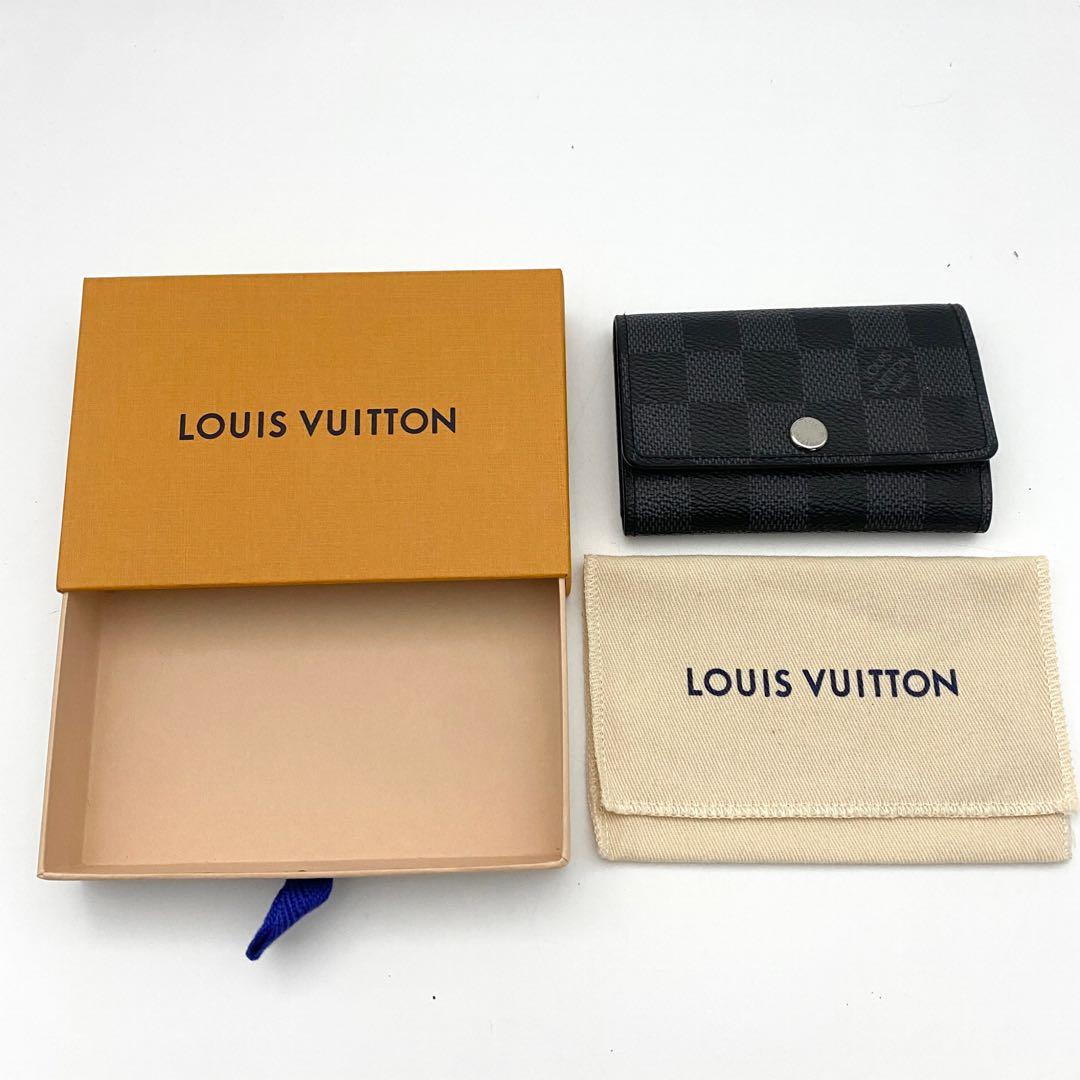 使用わずか　ルイヴィトン　ダミエグラフィット　キーケース　6連　現行モデル