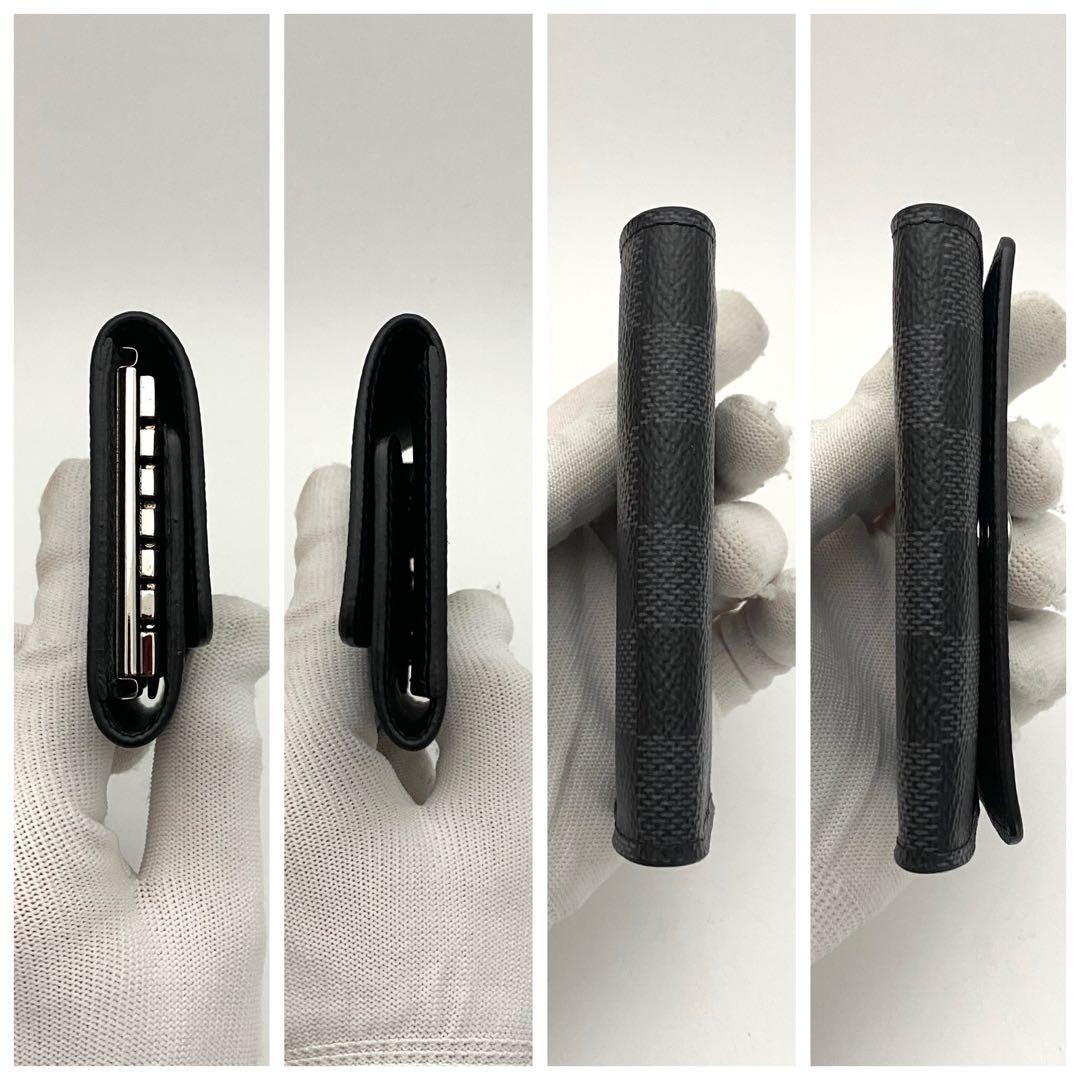 使用わずか　ルイヴィトン　ダミエグラフィット　キーケース　6連　現行モデル