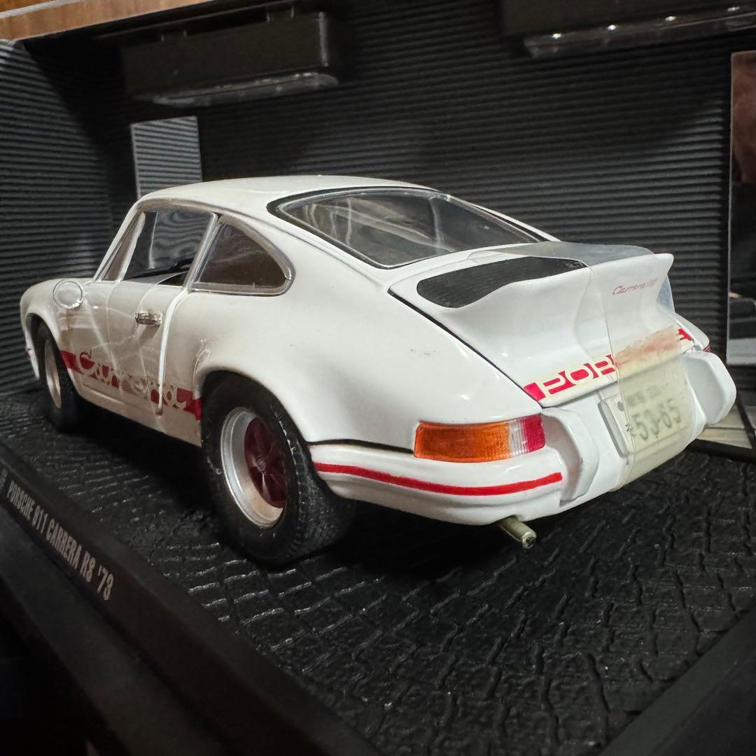 絶版未展示品 京商1/18 サーキットの狼 ポルシェ911 カレラ RS ’73