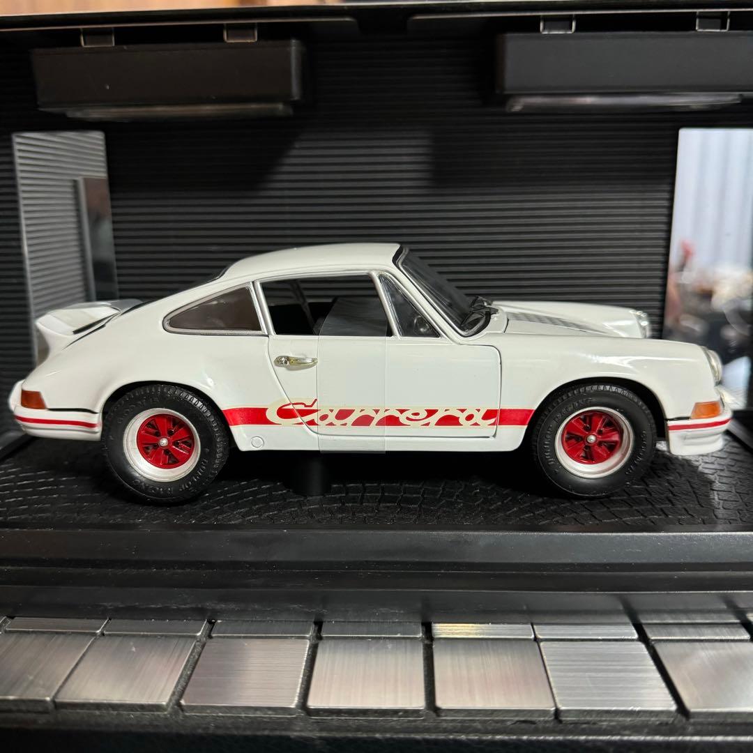 絶版未展示品 京商1/18 サーキットの狼 ポルシェ911 カレラ RS ’73