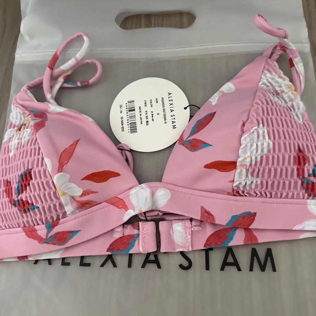 ALEXIA STAM 花柄ビキニ ピンク