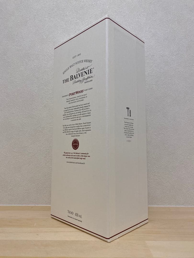 【最安値】ザ バルヴェニー ポートウッドフィニッシュ 21年　超美品