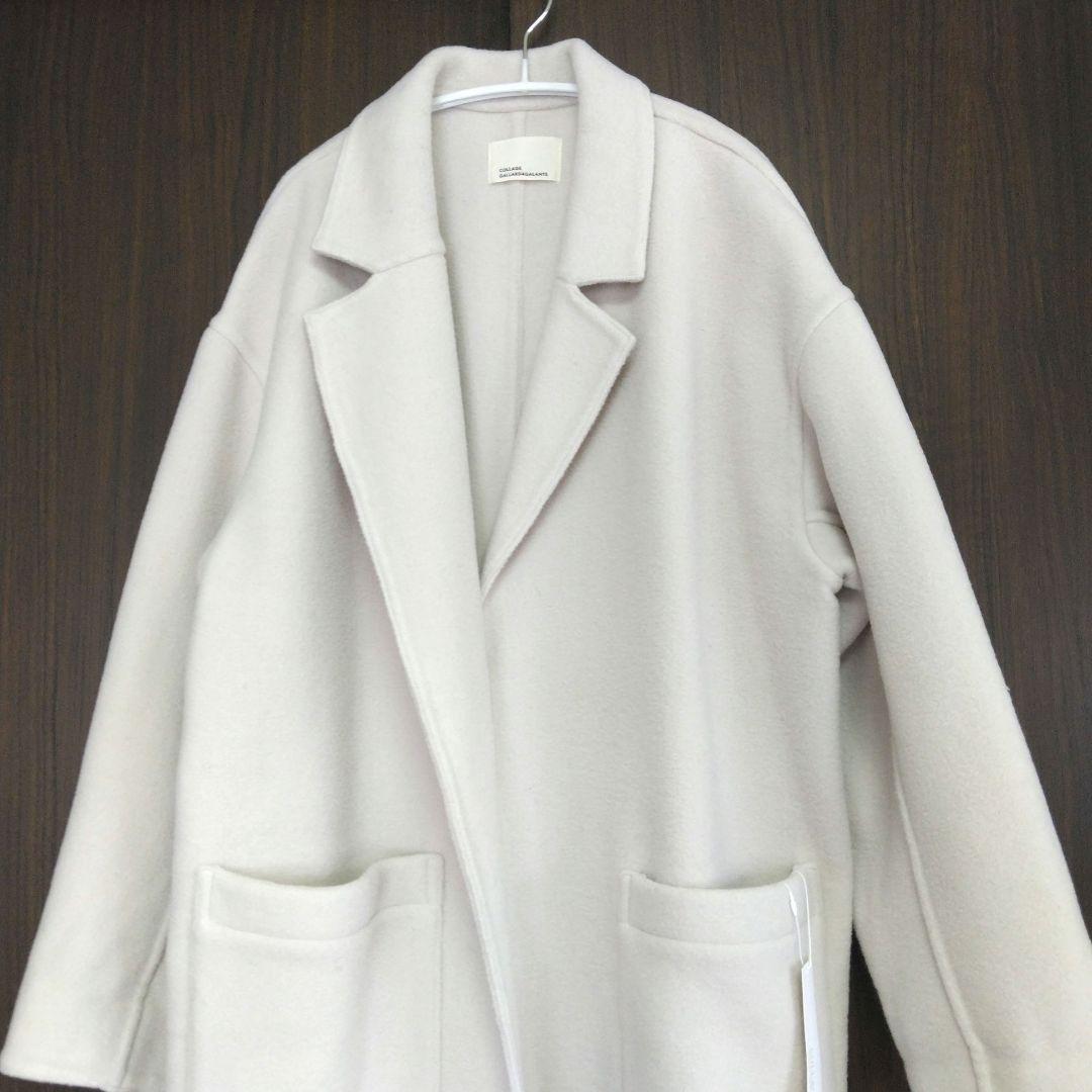 タグ付き新品　ガリャルダガランテ　リバーコート　グレイッシュベージュ