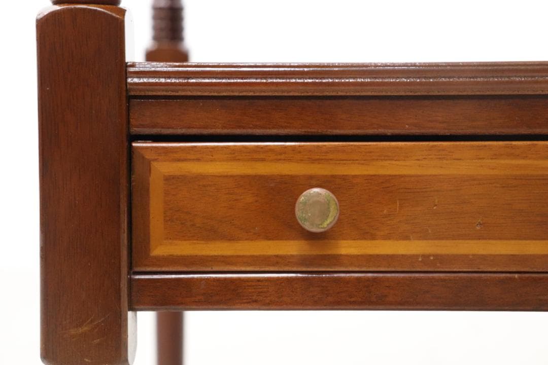 U.S. アメリカ ボンベイ サイドテーブル ラック ベッドサイド ヴィンテージ