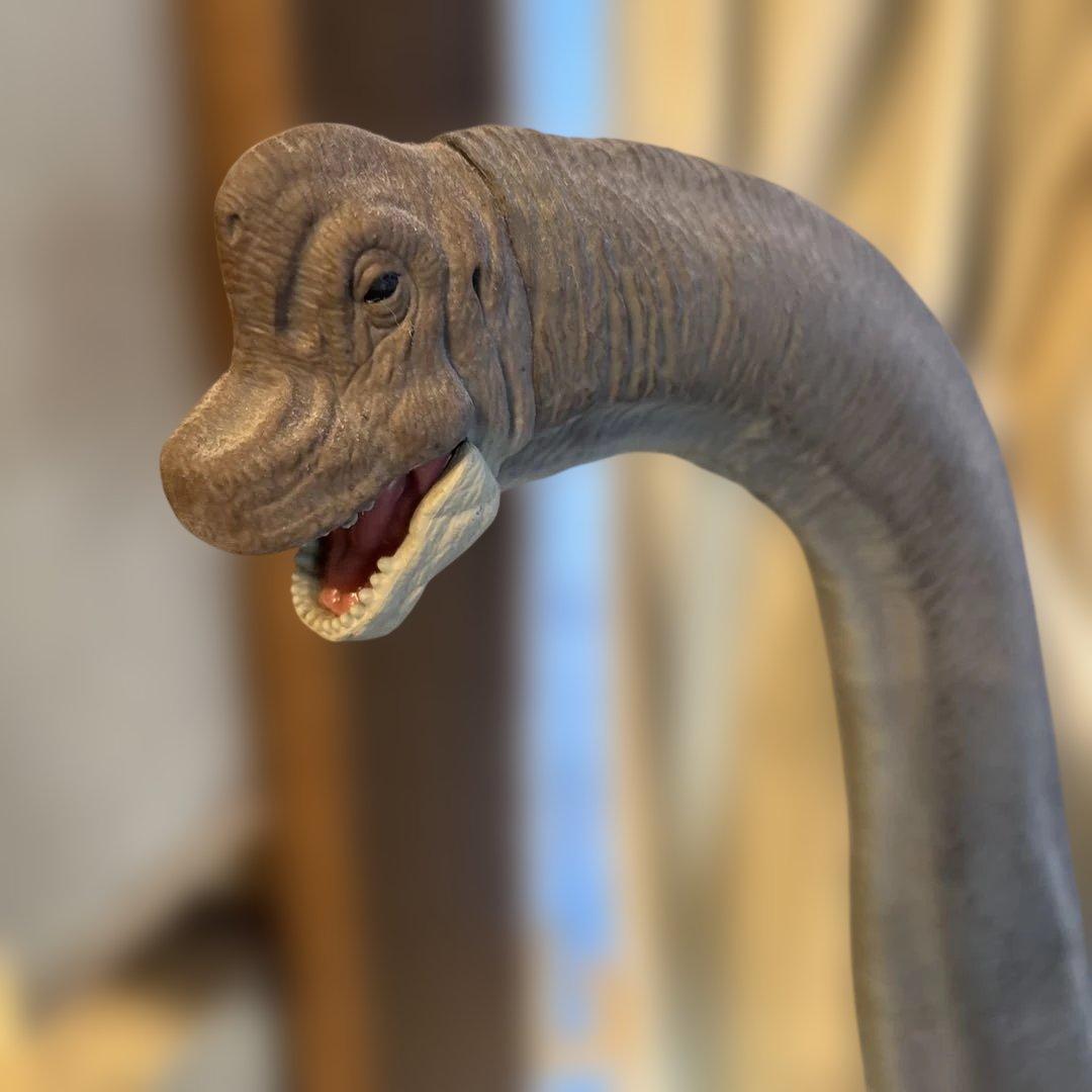 特大　恐竜　2体　ティラノサウルス　首長恐竜　ディスプレイ　フィギュア