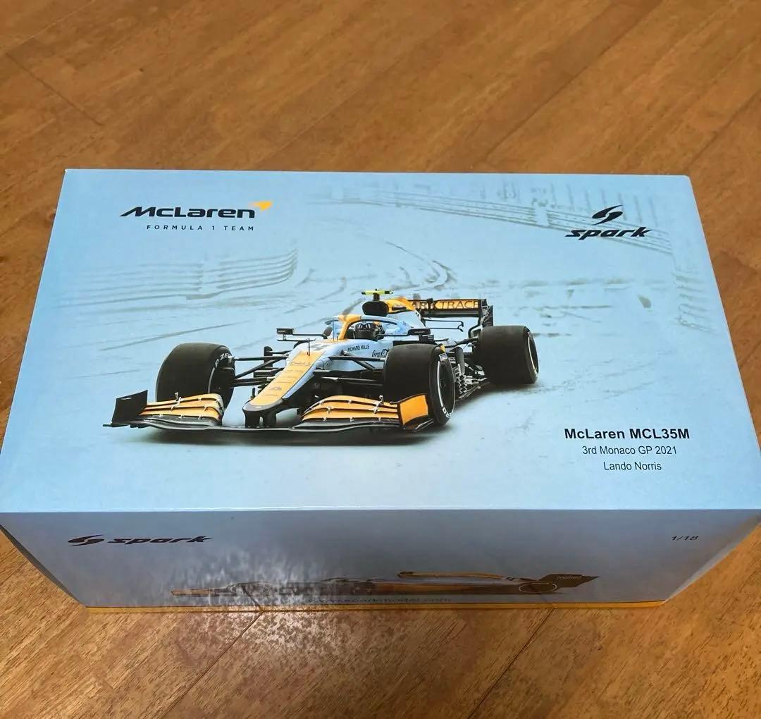 ミニカー Spark 1/18 McLaren MCL35M