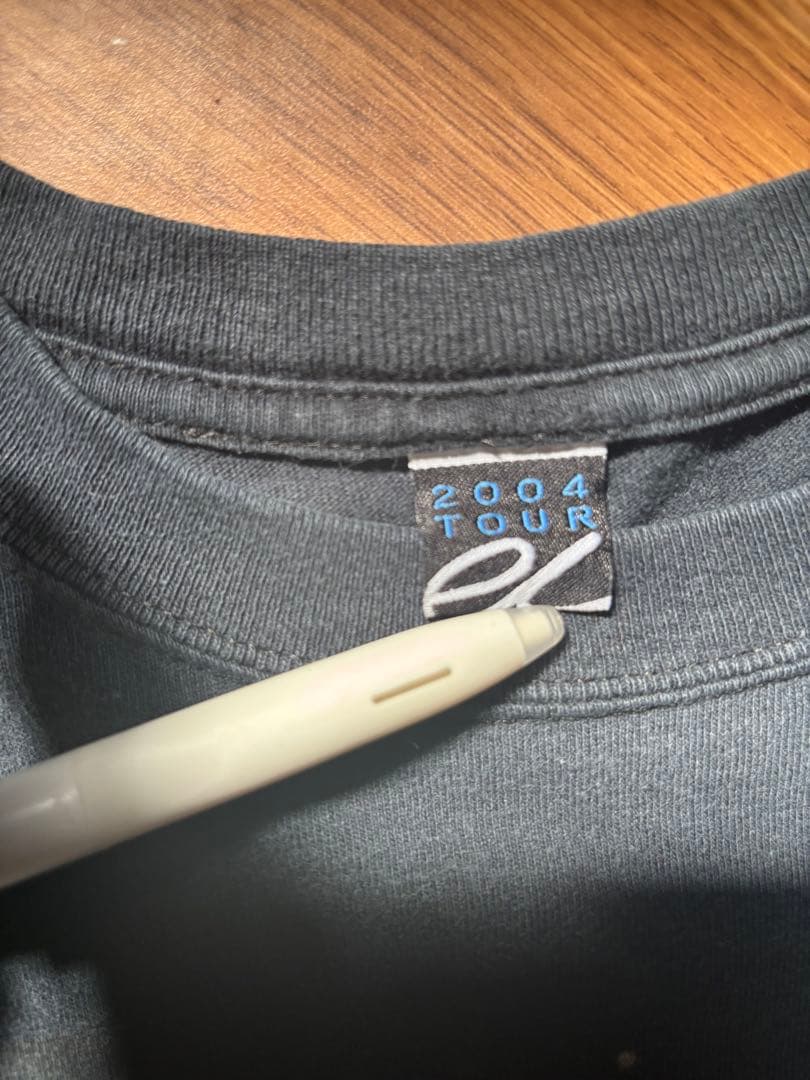 エリッククラプトン　バンドTシャツ フェードTシャツ　2000年代ツアーT