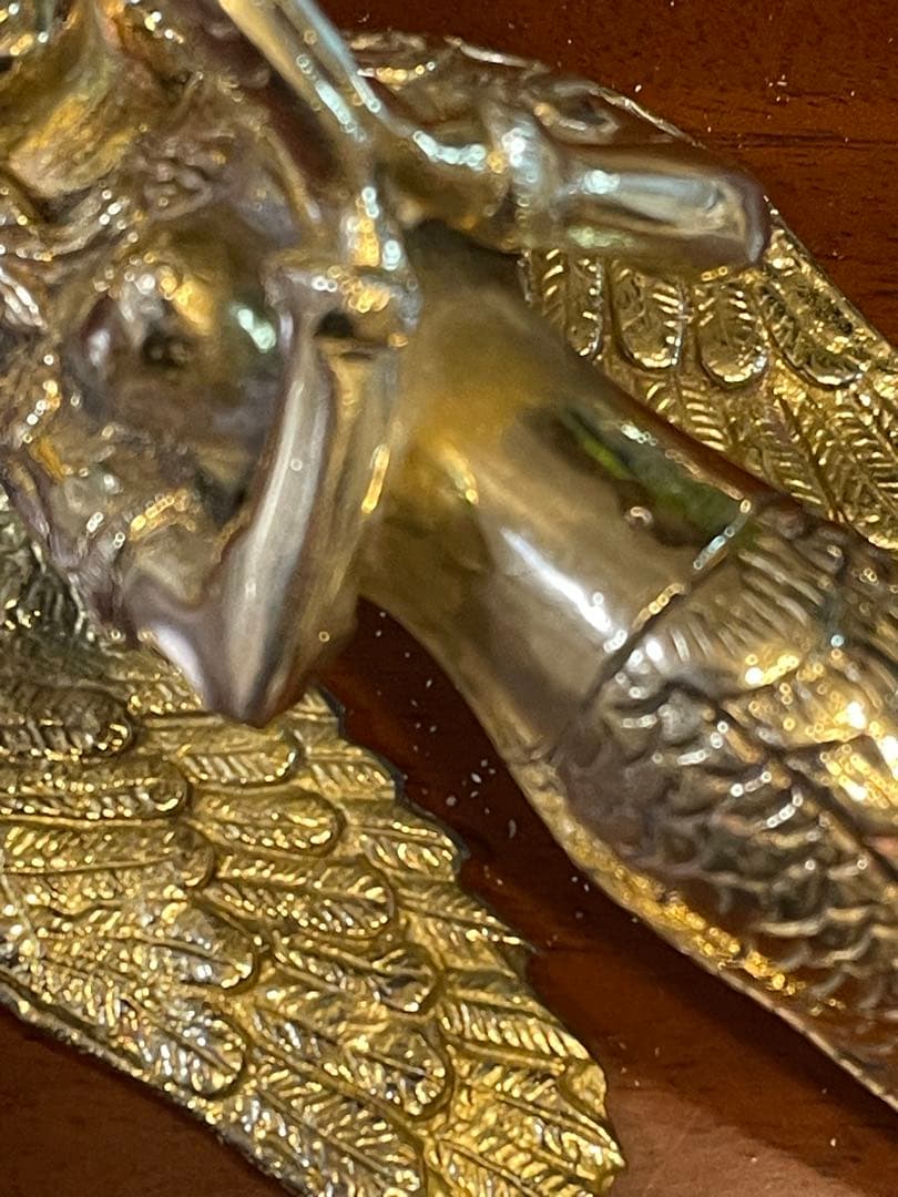 新品　送料無料 アンティーク ドアハンドル ナーガ 蛇神 龍神 約27㎝⑧